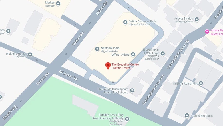 Location of Coworking Space in The Executive Centre Safina Towers, Vasanth Nagar - Image 288151